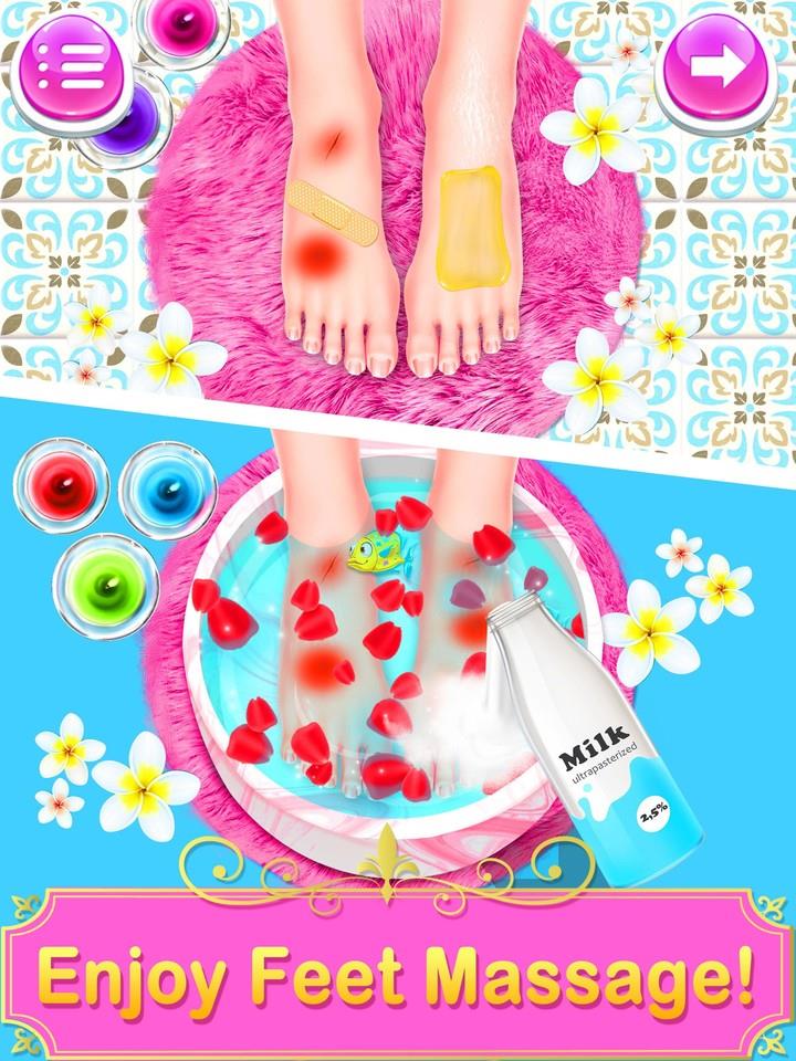 Makeup Makeover Teen Games Скриншот 4