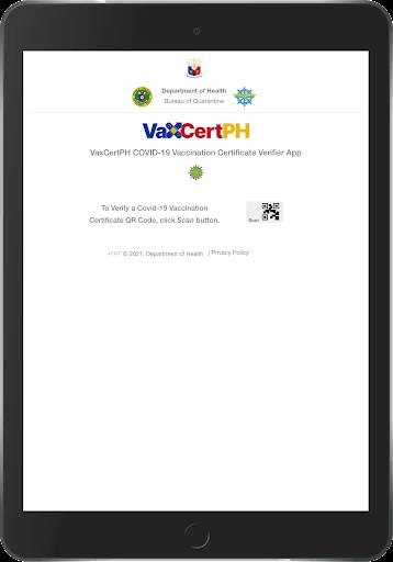 VaxCertPH ဖန်သားပြင်ဓာတ်ပုံ 3