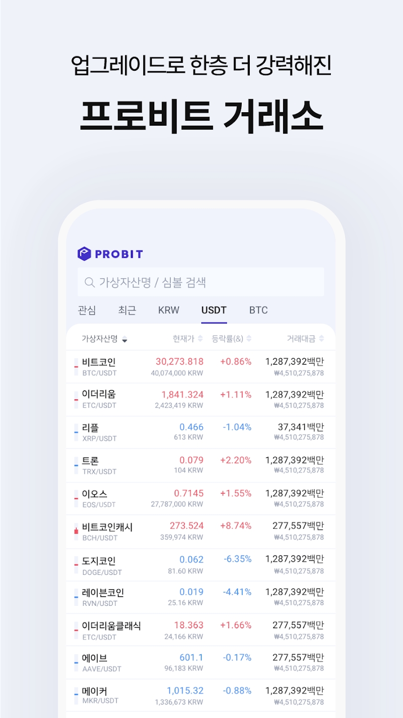 Schermata ProBit Korea 2