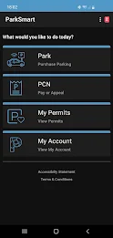 ParkSmart Driver App ဖန်သားပြင်ဓာတ်ပုံ 2