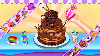 Sweet Cake Maker Cake Game Ekran Görüntüsü 2