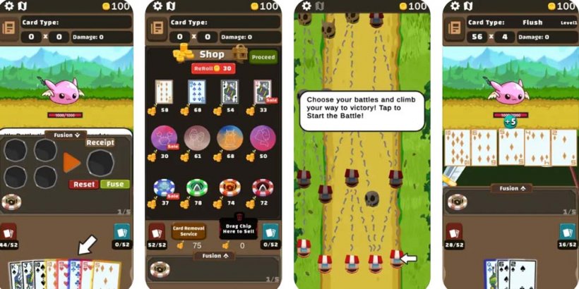 iOS現在主持殺人撲克：撲克，怪物和甲板建造的獨特混合物