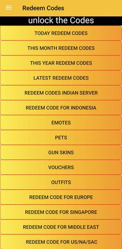 Redeem Codes應用截圖第1張