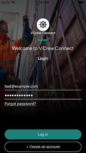 V.Crew Connect ဖန်သားပြင်ဓာတ်ပုံ 2