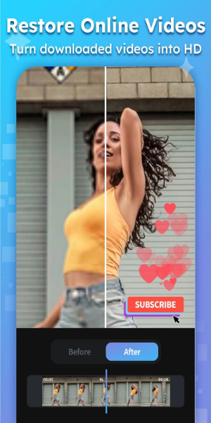 AI Video Enhancer - HiQuality Tangkapan skrin 3