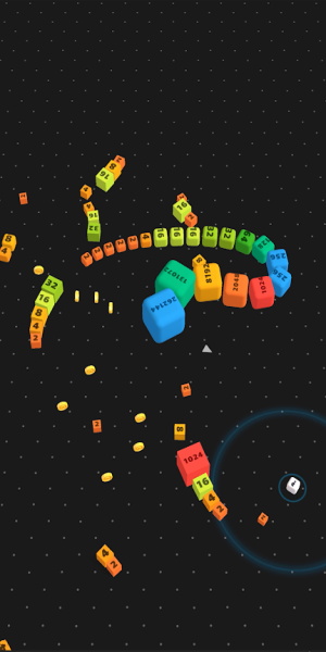 Schermata Snake Cube Arena: Merge 2048 1