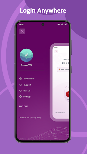 CompassVPN: Fast Unlimited VPN Ảnh chụp màn hình 3
