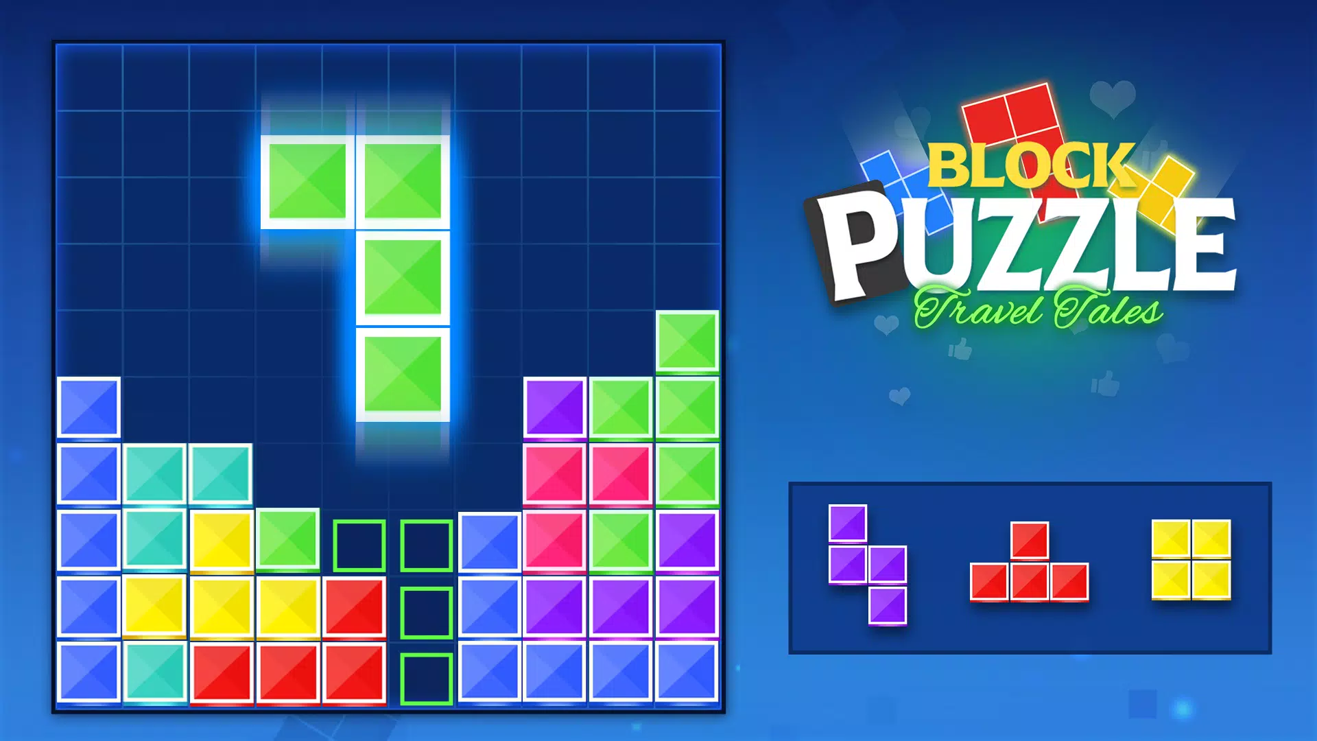 Block Puzzle: Travel Tales 스크린샷 1