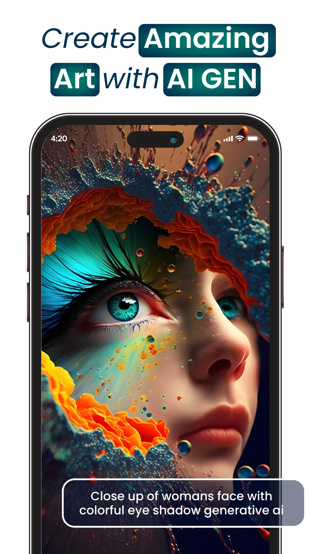 Art & Photo Generator - Ai Gen スクリーンショット 1