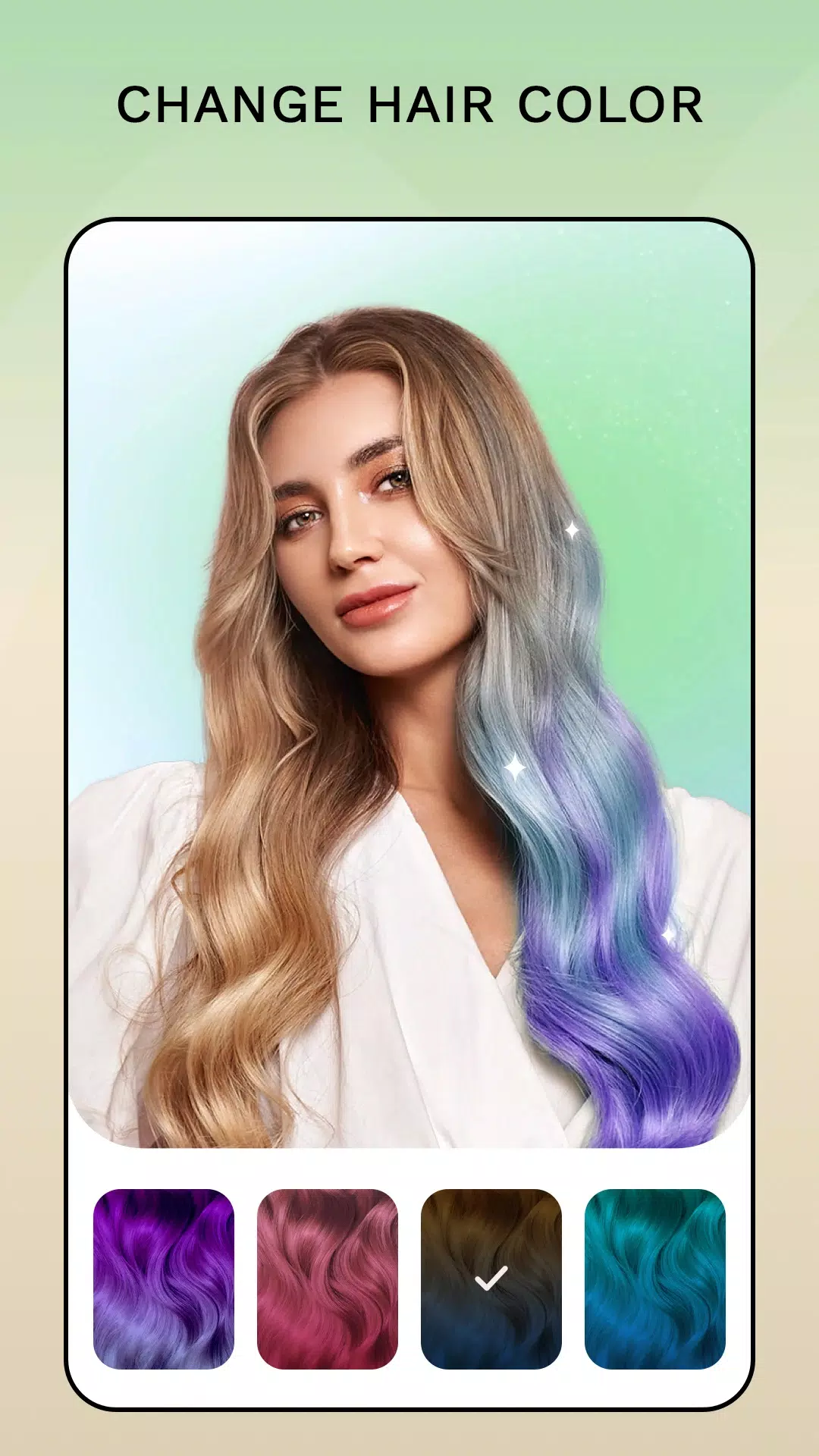 Hair Color Changer: Hairstyles应用截图第1张