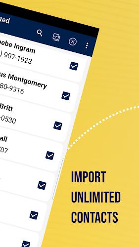 Vcf File Contact Import ဖန်သားပြင်ဓာတ်ပုံ 2