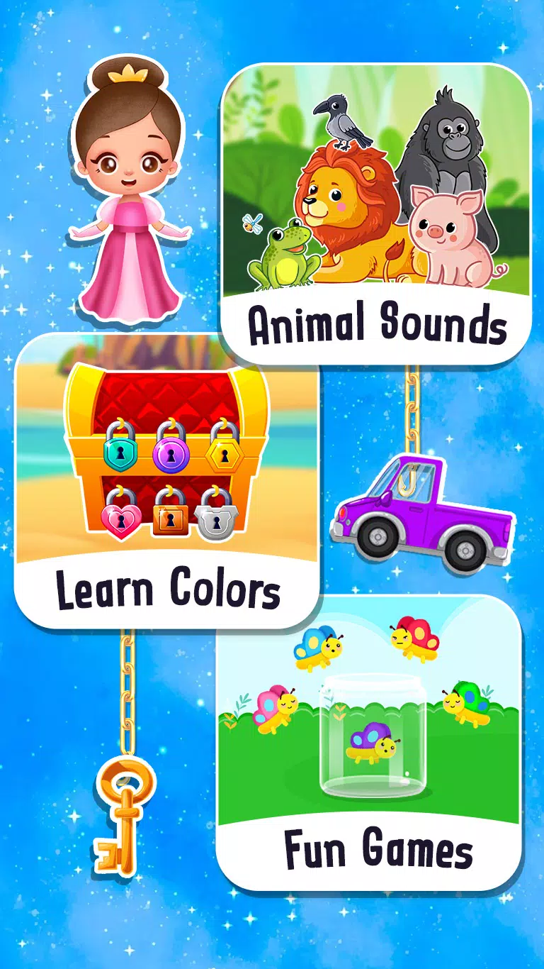 Baby Princess Car phone Toy ဖန်သားပြင်ဓာတ်ပုံ 4