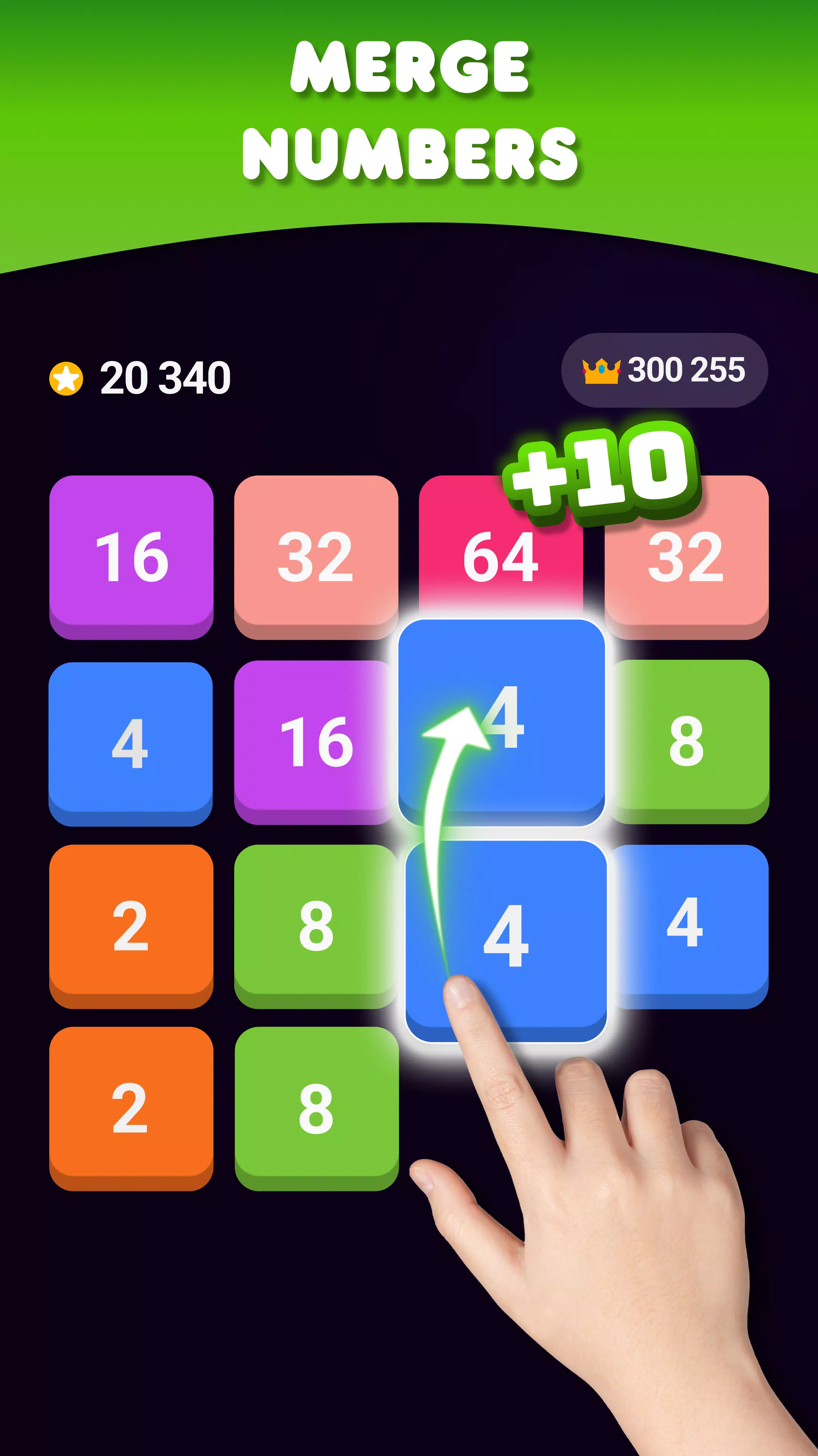 2048: Puzzle Game! Merge Block ภาพหน้าจอ 1