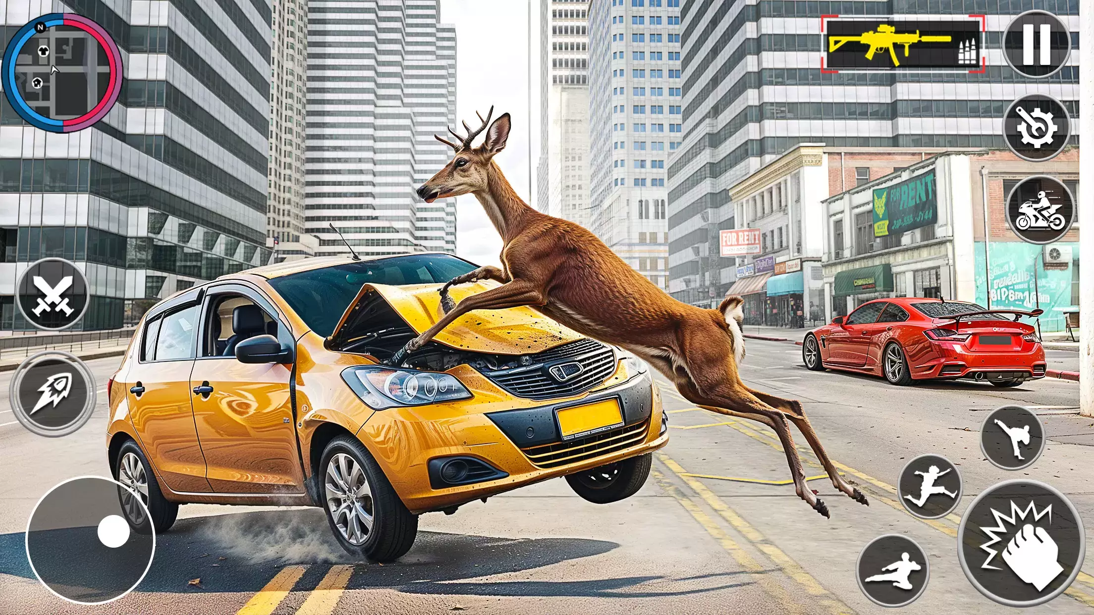 Deer Simulator 3D Open World ဖန်သားပြင်ဓာတ်ပုံ 2