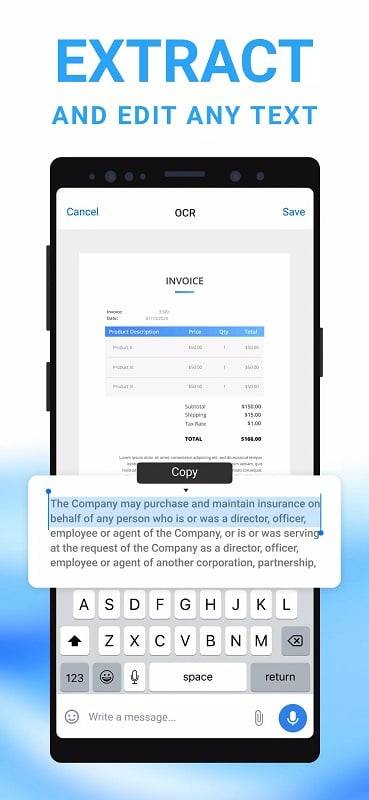Mobile Scanner App – Scan PDF Schermafbeelding 2