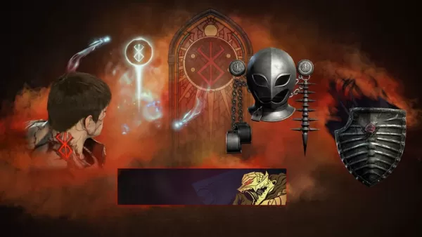 Diablo 4 Berserk crossover items