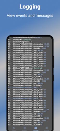MQTT Dashboard Client スクリーンショット 3