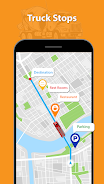 Truck GPS navigator, Direction Скриншот 4