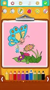 Butterfly Coloring Pages Скриншот 2