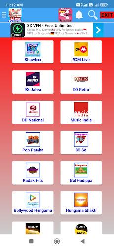 Live TV Bangla- All TV Channel Tangkapan skrin 1