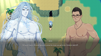 Baradise Escape: 18+ Adult Gay Bara Yaoi Survival Game Captura de tela 1