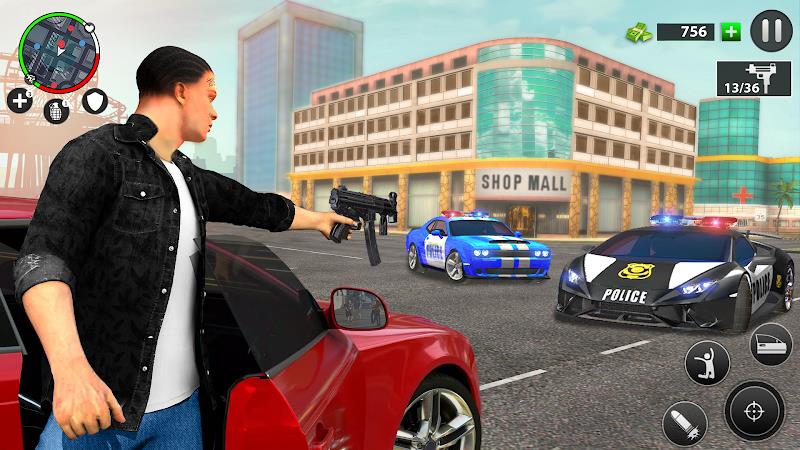 Real Grand Gangster Crime City स्क्रीनशॉट 4