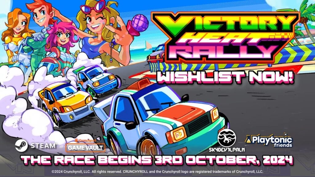 勝利熱集會：Retro Arcade Racer通過Crunchyroll擊中手機！