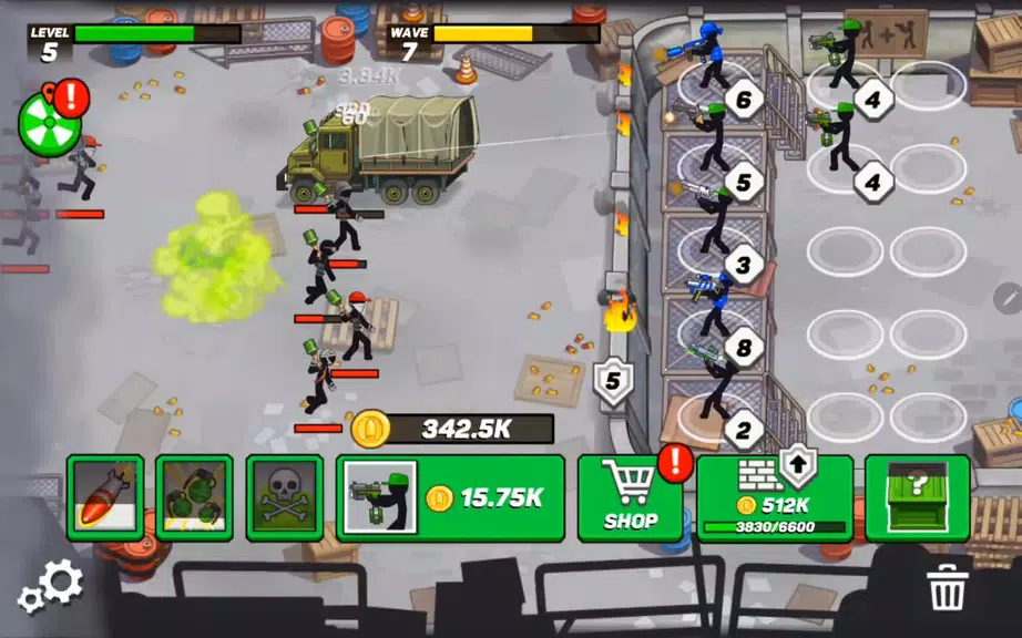 Stickman Defenders: Stick War Captura de pantalla 1