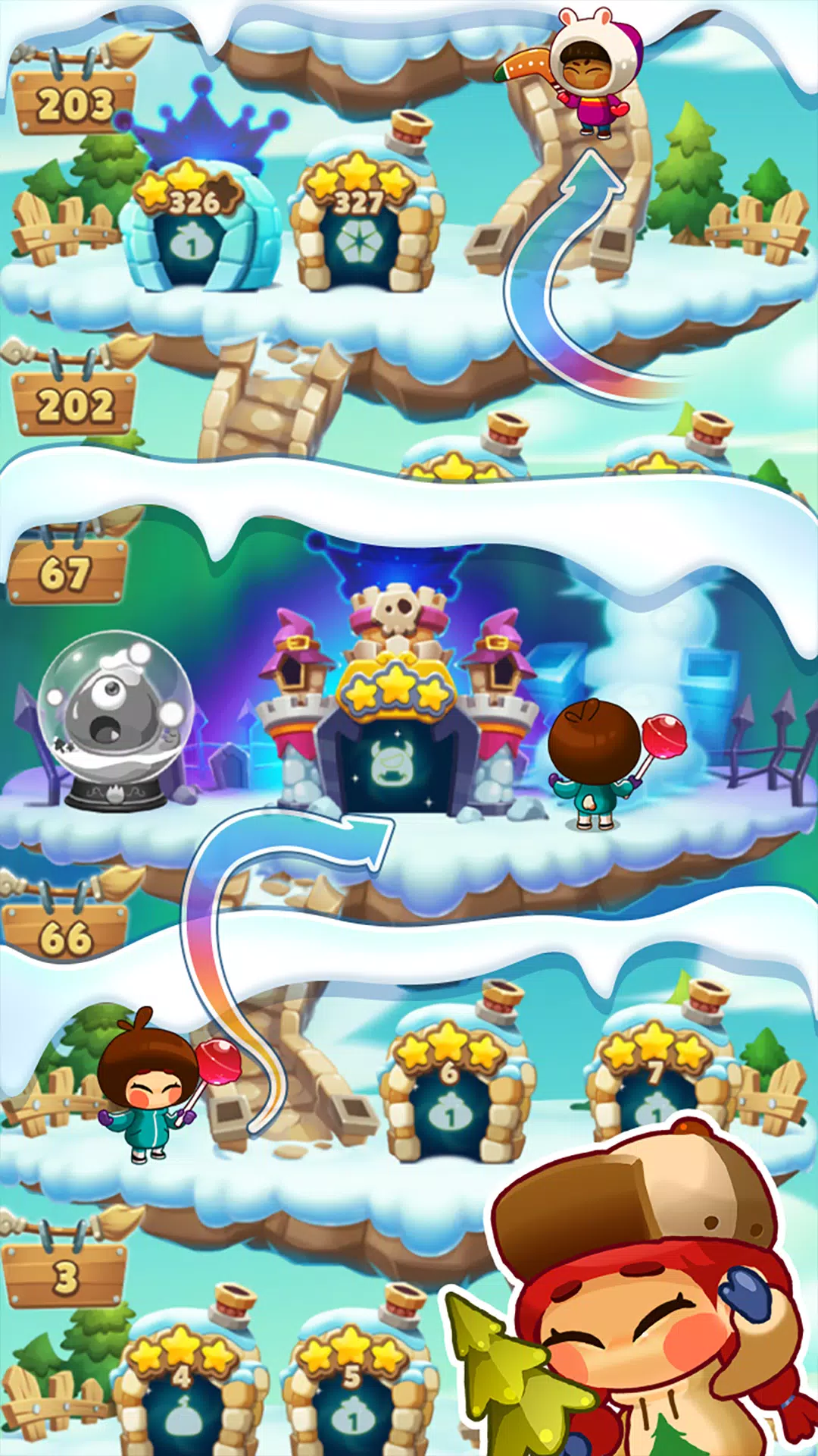 Monster Busters: Ice Slide 스크린샷 4