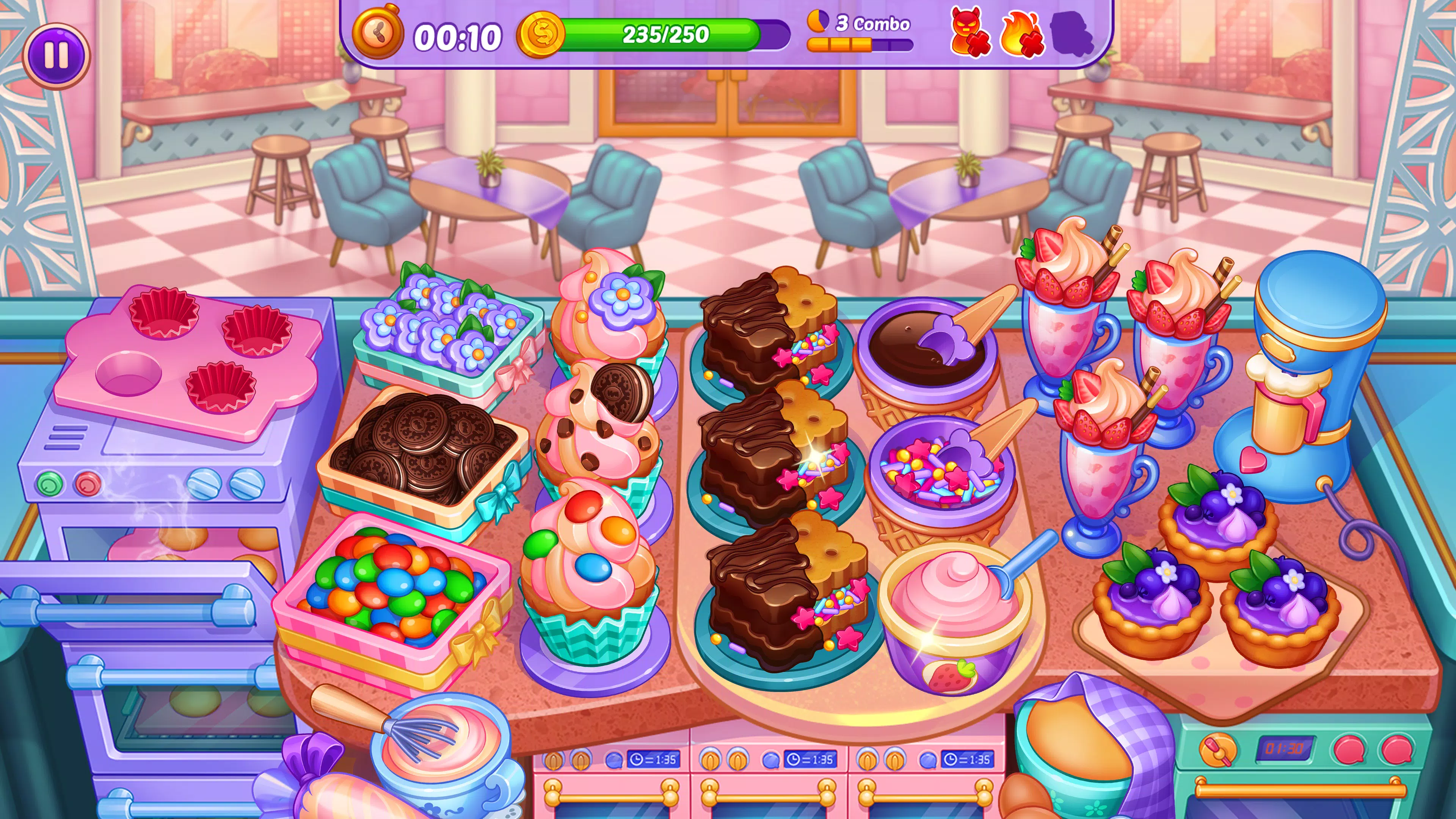 Cooking Crush: кухня игра Скриншот 3