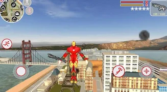 Iron Superhero War - Superhero Games Скриншот 3