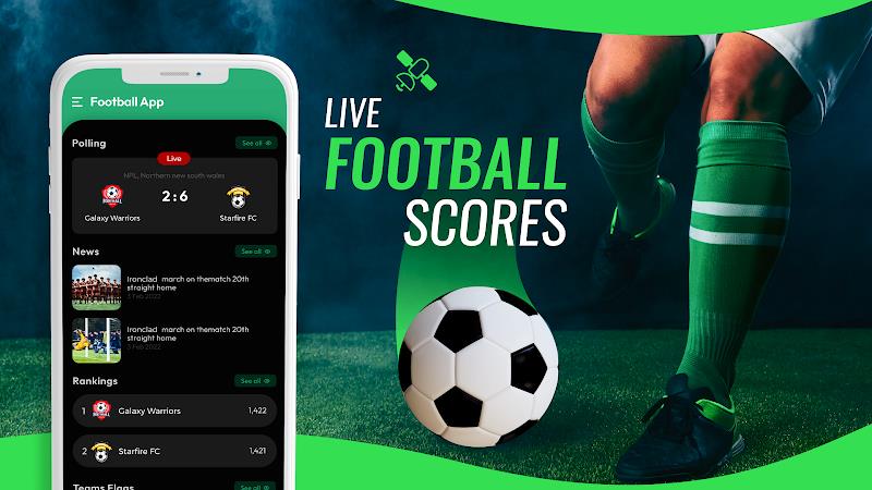 Live football: Live Soccer應用截圖第1張