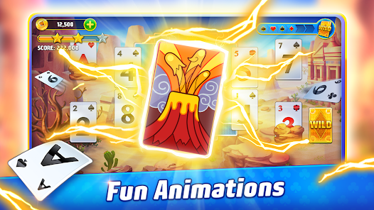 Solitaire TriPeaks Journey Mod Скриншот 1
