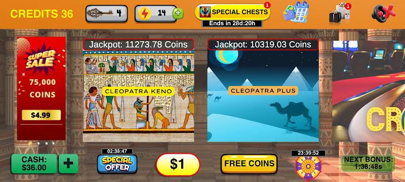 Cleopatra Keno with Keno Games應用截圖第4張