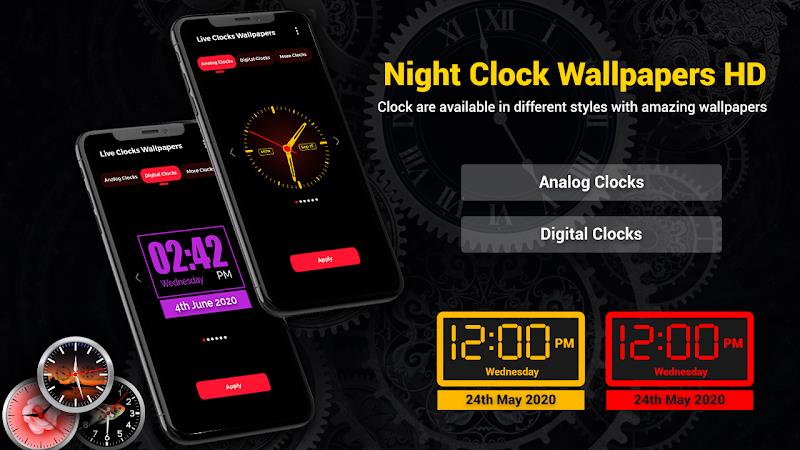 Smart Digital Clock Wallpapers ภาพหน้าจอ 2