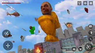 Toilet Monster Zombie Battle應用截圖第1張