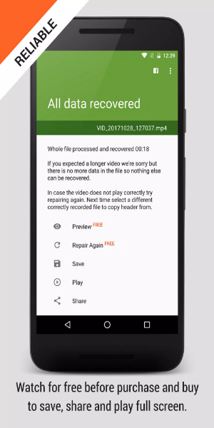 MP4Fix Video Repair Tool Screenshot 3