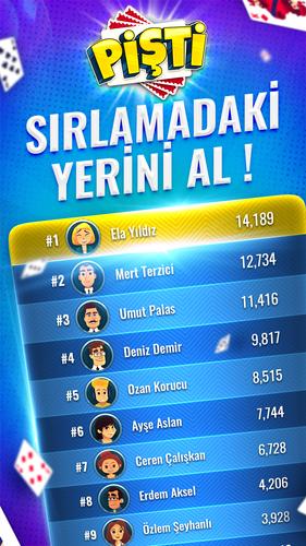 Pişti: Tekli, Eşli Internetsiz Скриншот 4