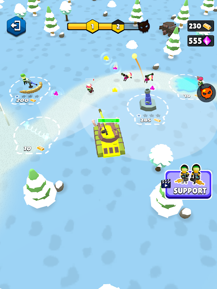 Base Defence: Army Rush Mod應用截圖第3張