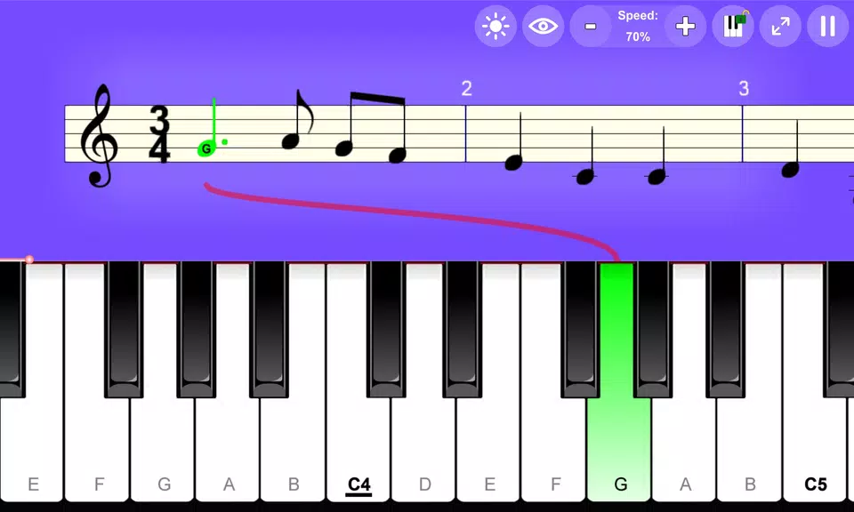 Piano Tutorials Скриншот 1