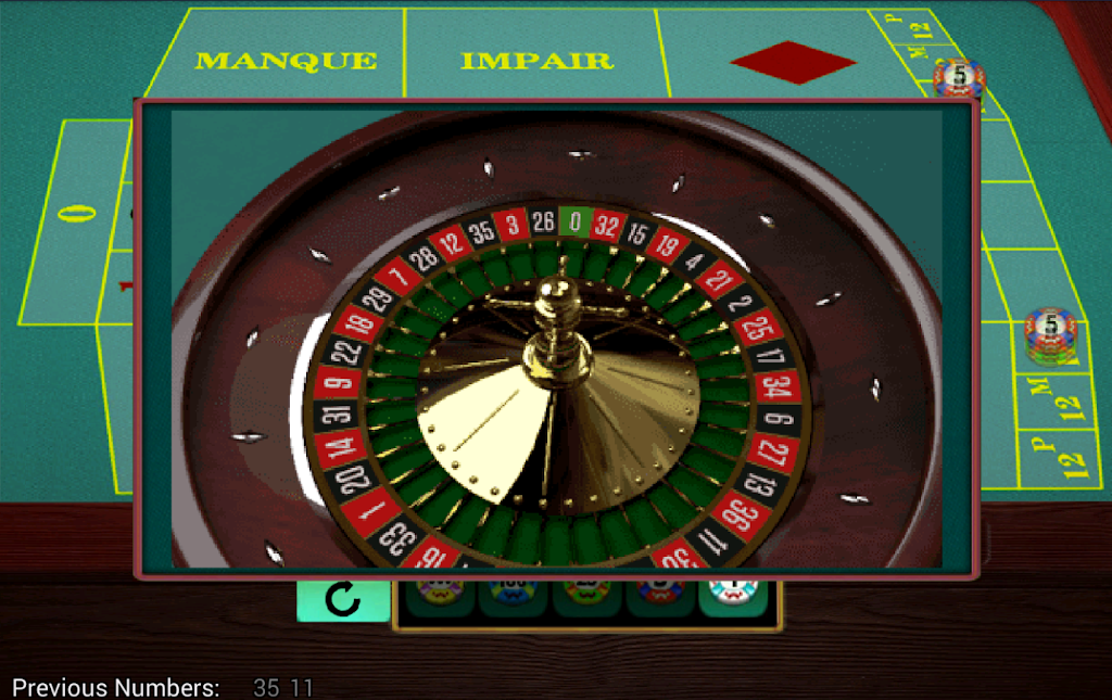 French Roulette Simulator應用截圖第2張