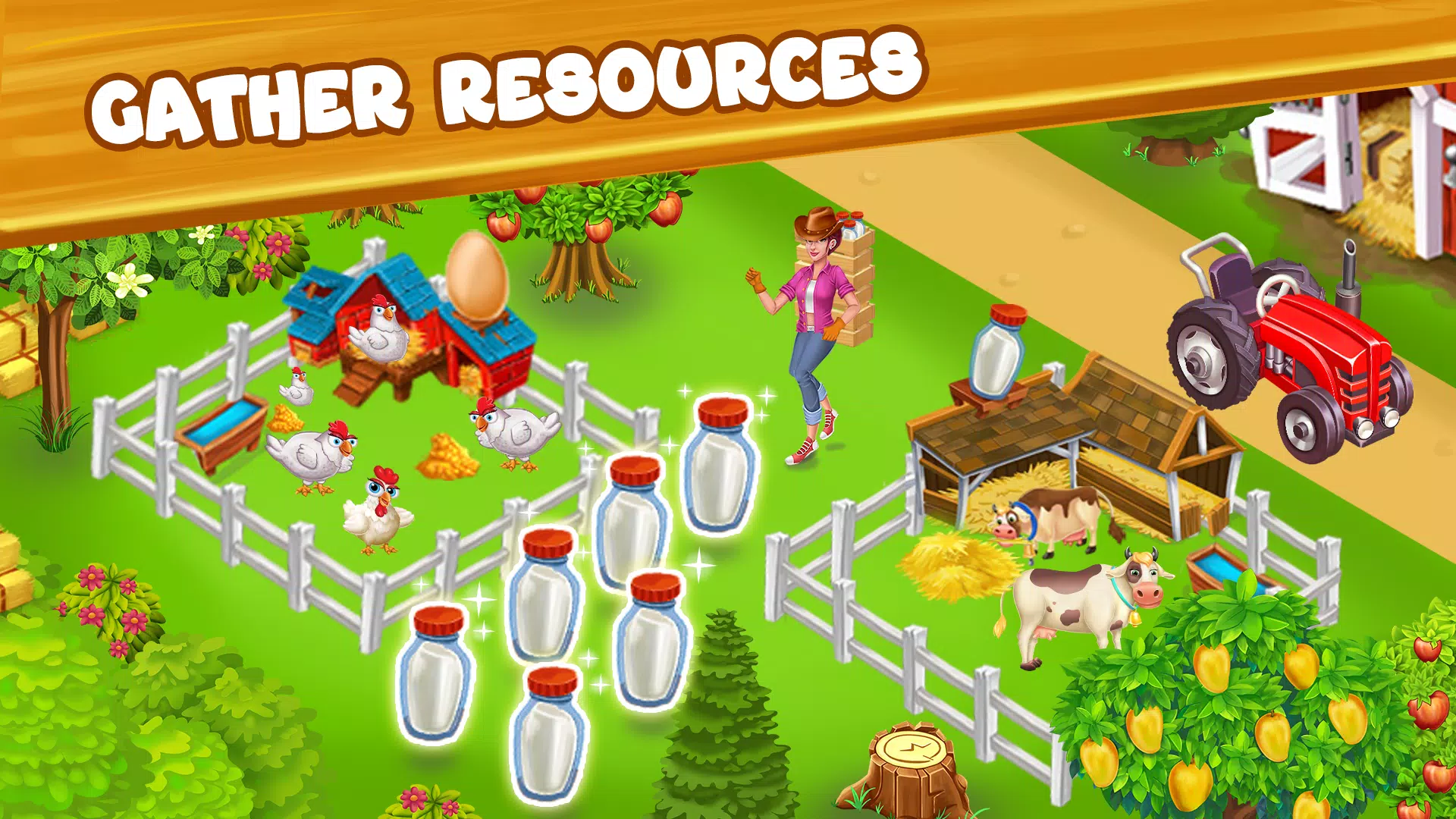 Farm Day Farming Offline Games应用截图第3张