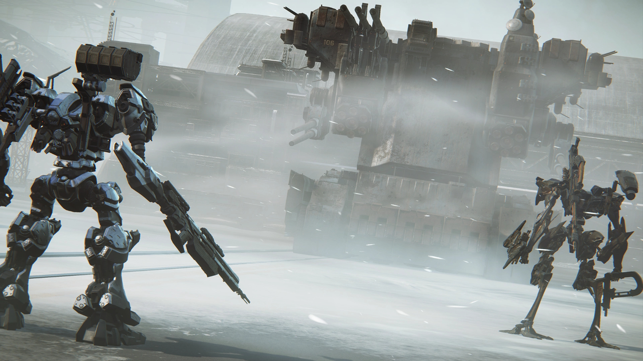 Armored Core Mech Action