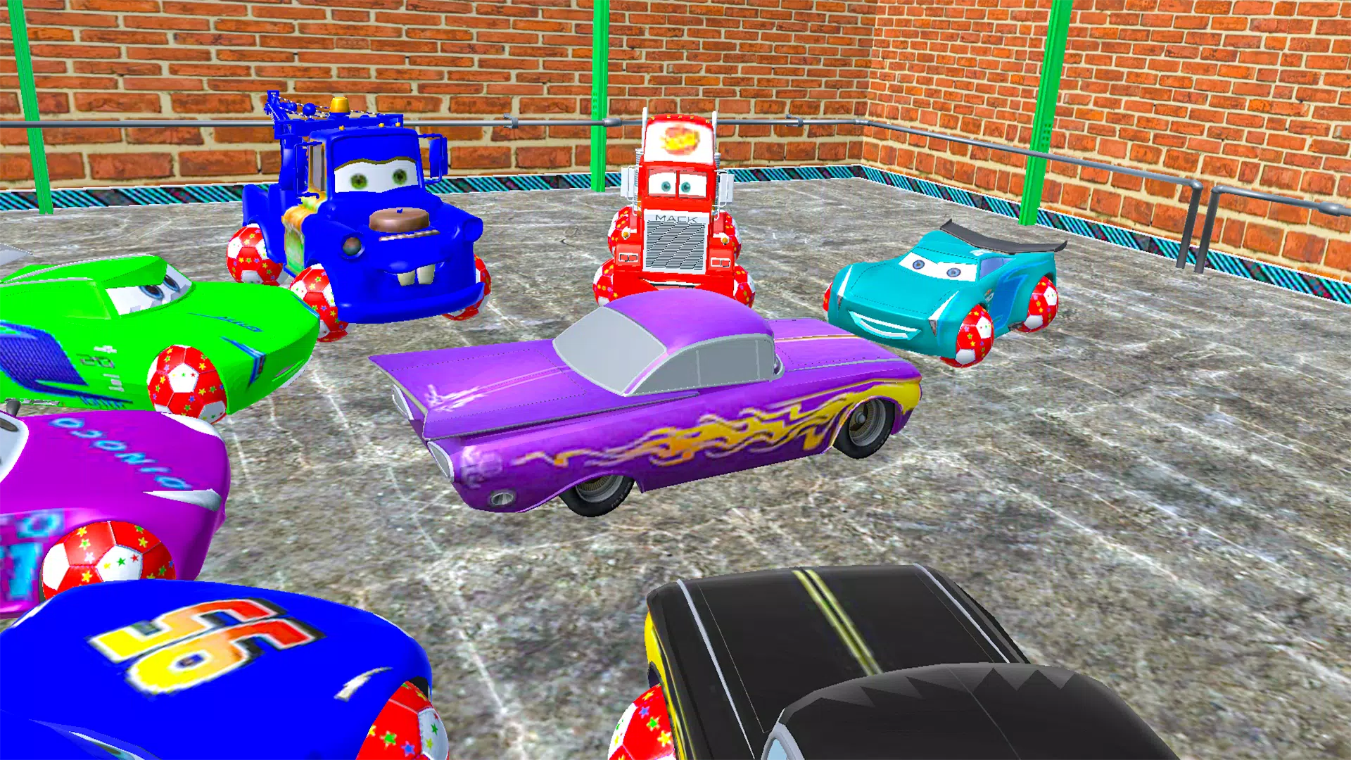 McQueen and Crazy Racing Cars應用截圖第4張
