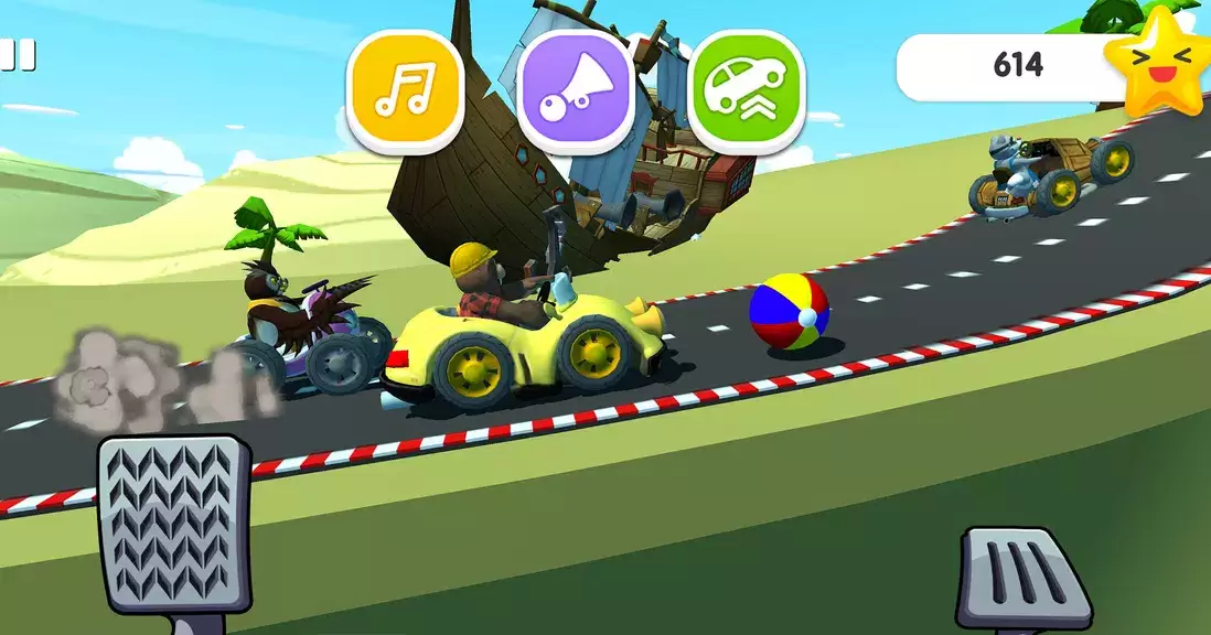 Fun Kids Cars Racing Game 2 ဖန်သားပြင်ဓာတ်ပုံ 2