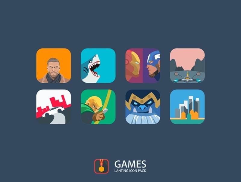 Lanting Icon Pack Ảnh chụp màn hình 1