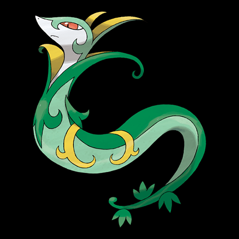 Serperior in Pokémon Scarlet & Violet