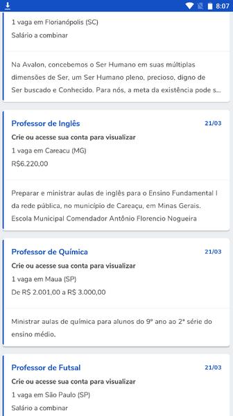 Vagas de Emprego: Catho Скриншот 4