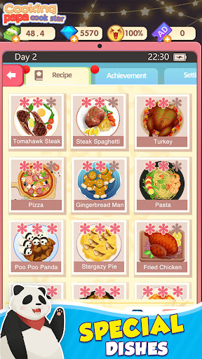 Cooking Papa Cookstar應用截圖第4張