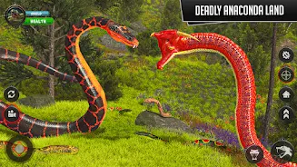 Angry Anaconda Simulator Games ဖန်သားပြင်ဓာတ်ပုံ 1